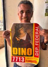 Foto de urna de Dino