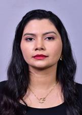 Foto de urna de Vitoria Oliveira