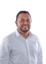 Foto de urna de Guga da Saúde