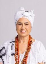 Foto de urna de Mãe Ruthneia