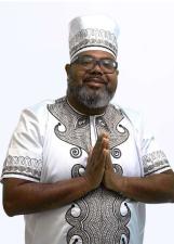 Foto de urna de Pai Ricardo de Oxum