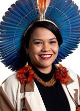 Foto de urna de Ingrid Sateré Mawé