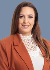 Foto de urna de Dra. Nádia Vieira