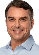 Foto de urna de Flavio Bolsonaro