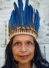 Foto de urna de Ednilza Kokama