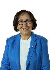 Foto de urna de Profa. Fátima Sousa
