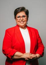 Foto de urna de Bia de Lima